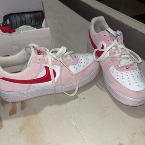 Men’s Valentine’s Day edition Air Force 1’s